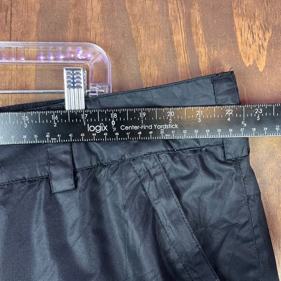SwissTech Mens Pants Black Snow Sking Winter Insulated Zipped Pockets 2XL - Picture 6 of 11